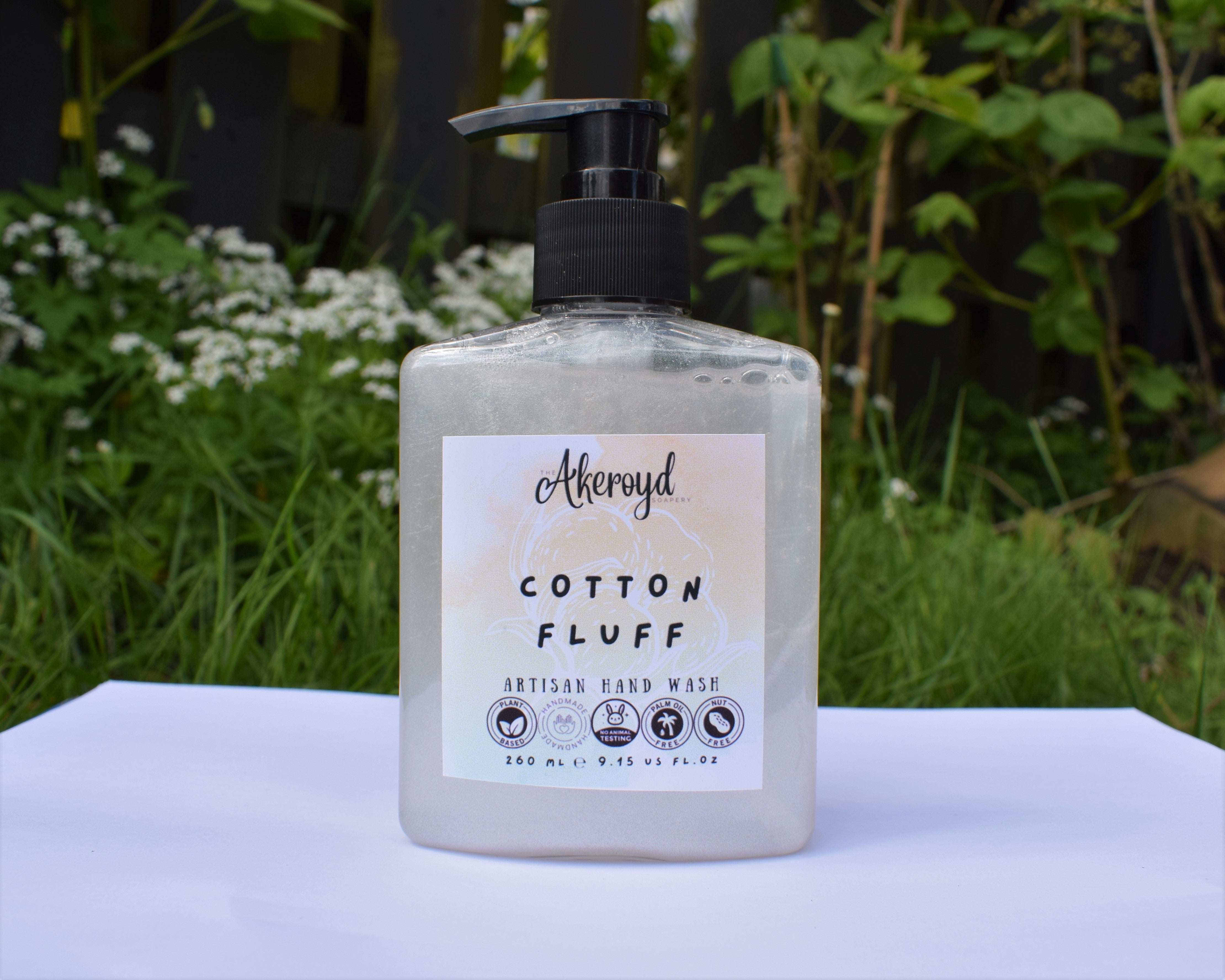 Cotton Fluff Hand Wash – The Akeroyd Soapery