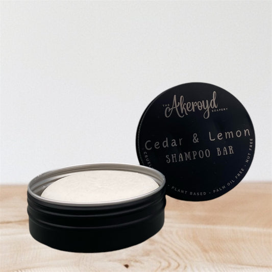 Natural Shampoo bar with tin