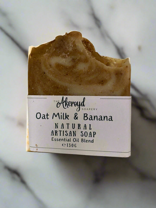 Oat Milk & Banana Face & Body Soap