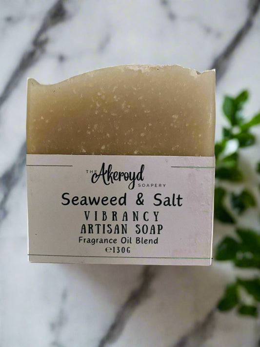 Seaweed & Salt  Face & Body Soap